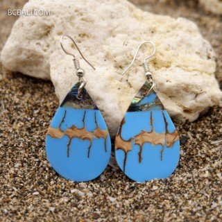 Hot Sale Shell Earrings Premium Handmade from Bali
